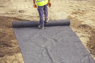 Geotextil No Tejido de Poliéster para Drenaje, Filtración y Protección ROOFTEX V 2,2x125 m