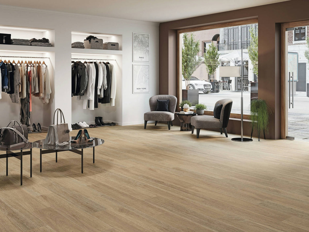 Porcelanato Rectificado 20x120 - Carpatos Roble Roble - Baldocer