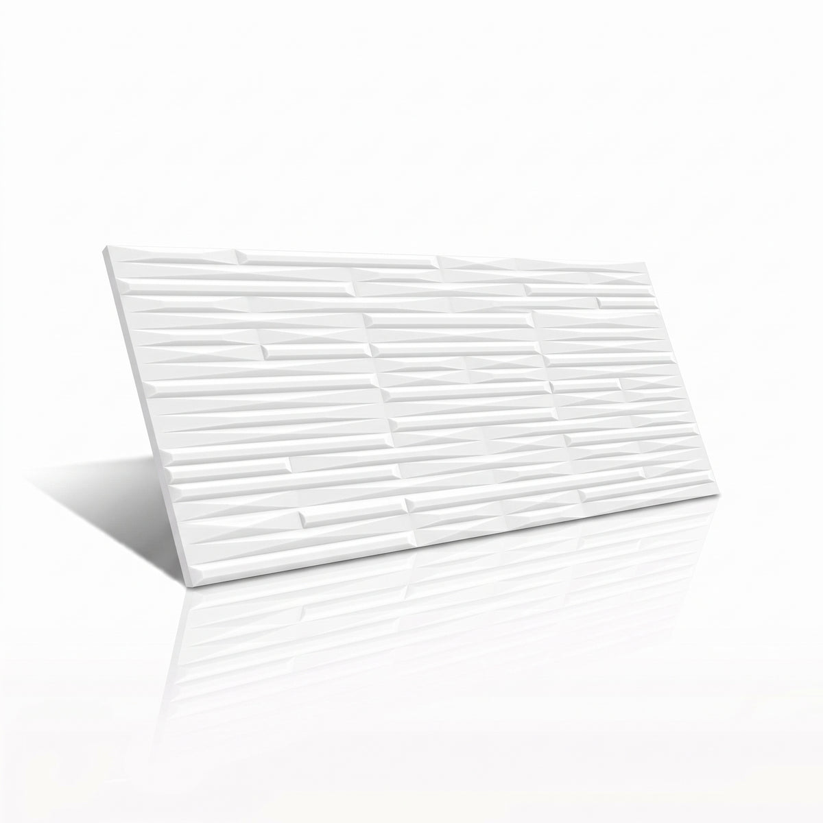 Revestimiento Rectificado 3D 30x59 - Illuminato BR Blanco