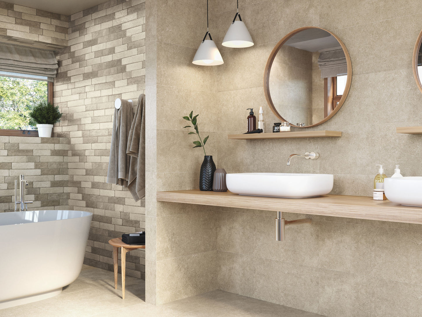 Porcelanato Mate 59X59 - Ozone Bone