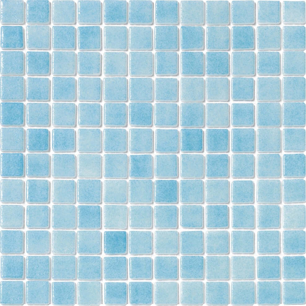 Azul Claro malla de gresite vitreo