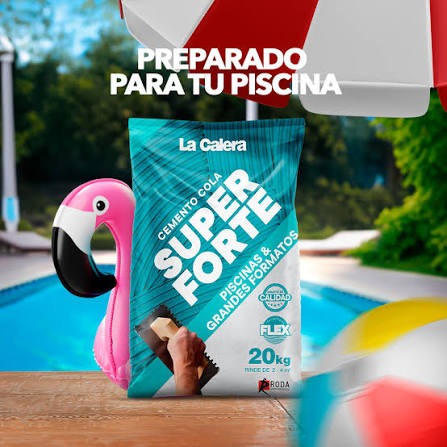 Saco de Cemento Cola Super Forte Piscinas 20Kg