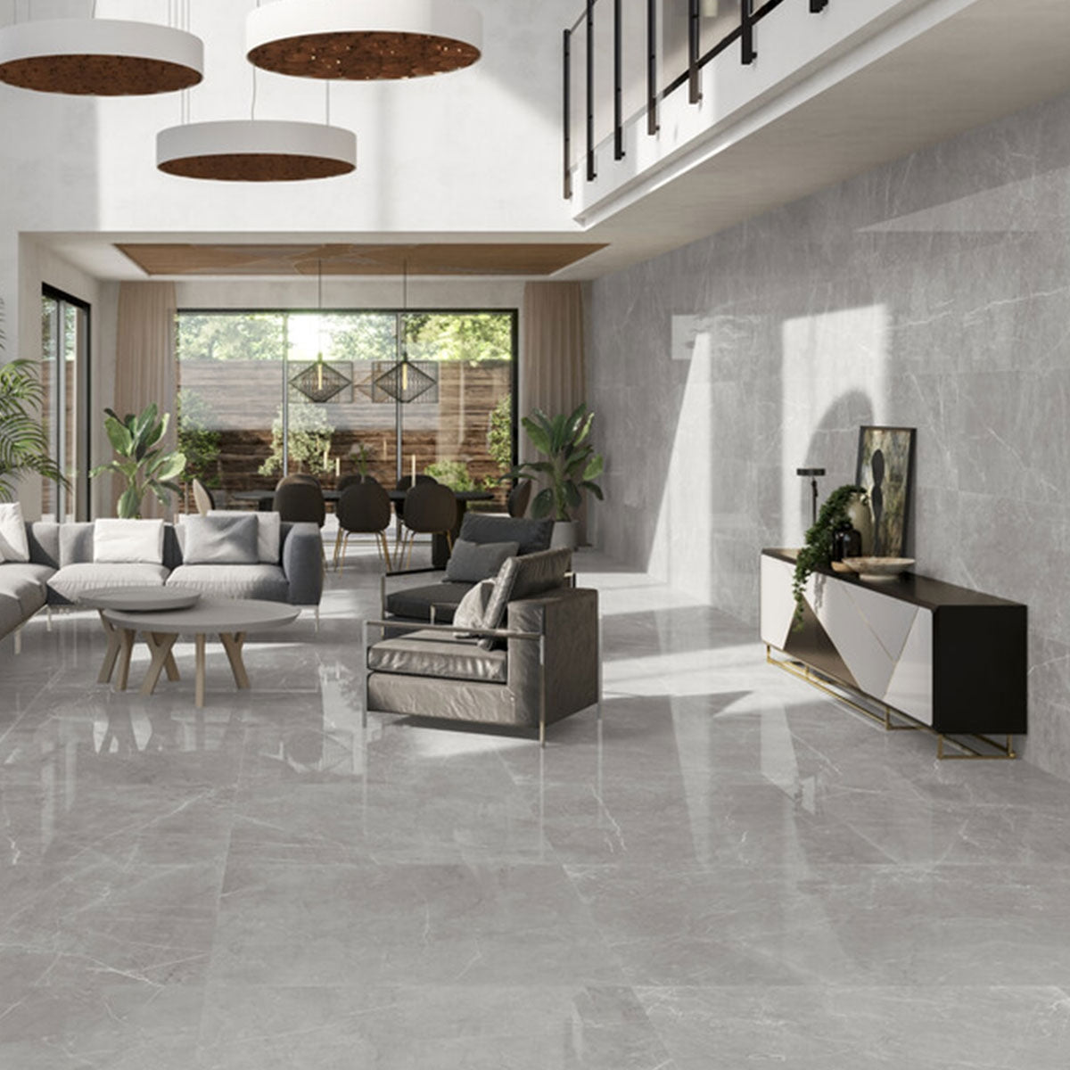 Porcelanato Rectificado Pulido 60x120 - Leto Pearl Polished Perla - Argenta