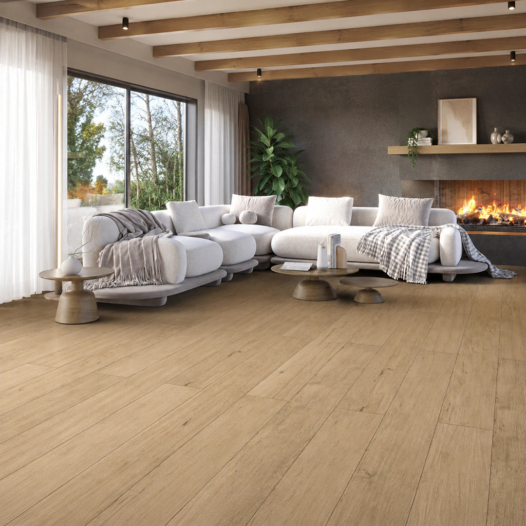 Cerámica Rectificado HD 15x90 - Legnoso Gold Madera dorada