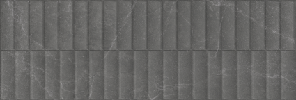 Revestimiento Rectificado 3D 40x120 - Storm Blind Cloud Gris oscuro - Argenta