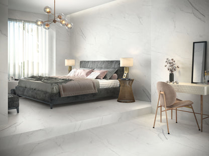 Porcelánico Efecto Mármol Nikea Mate 60x120 Rectificado - Baldocer