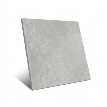 Piso Porcelánico Antideslizante Unik Ash 60x60 Efecto Cemento Gris