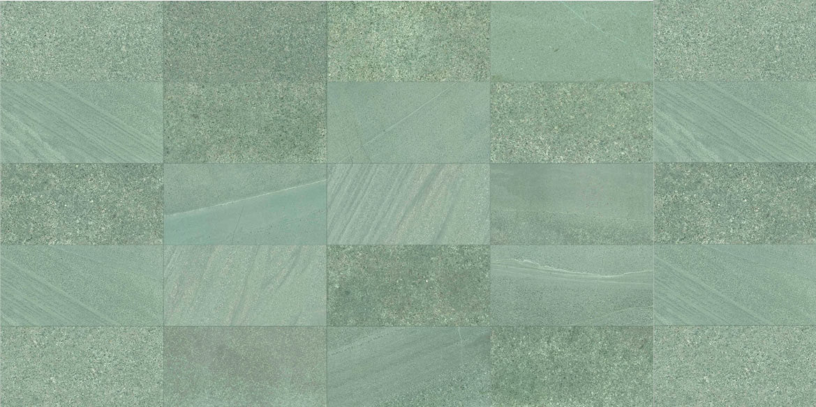 Revestimiento Verde para Piscinas - Porcelánico Bali Zatu 30x60
