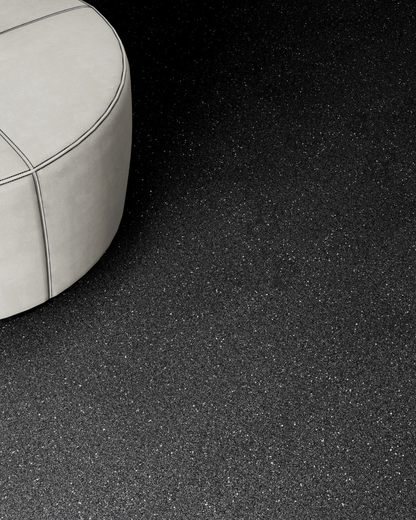 Piso Brillante para alto tránsito KENIA 60x60 NEGRO Pulido
