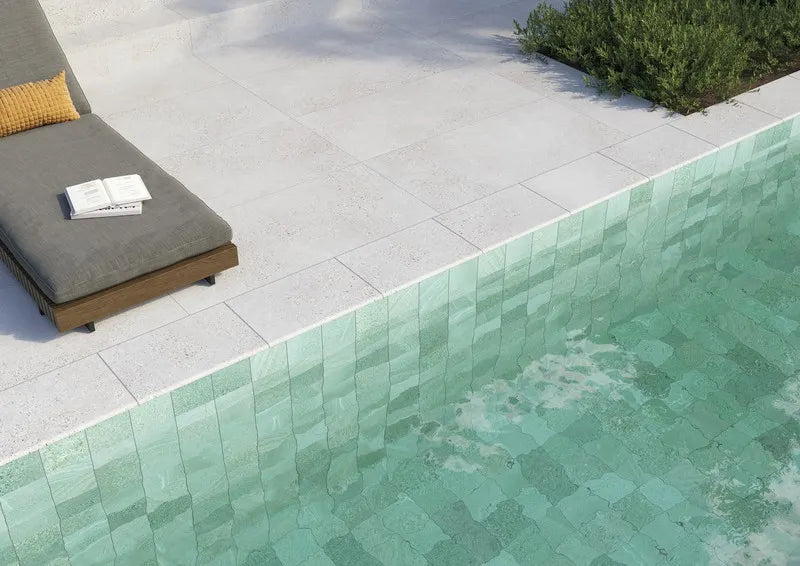 Revestimiento Verde para Piscinas - Porcelánico Bali Zatu 30x60