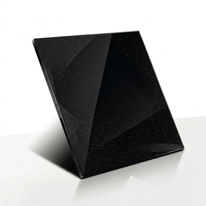 Piso Brillante para alto tránsito KENIA 60x60 NEGRO Pulido