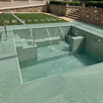 Media Caña de Remate Bali Zatu 50x4.5 cm Esquinero para Piscinas y Asientos