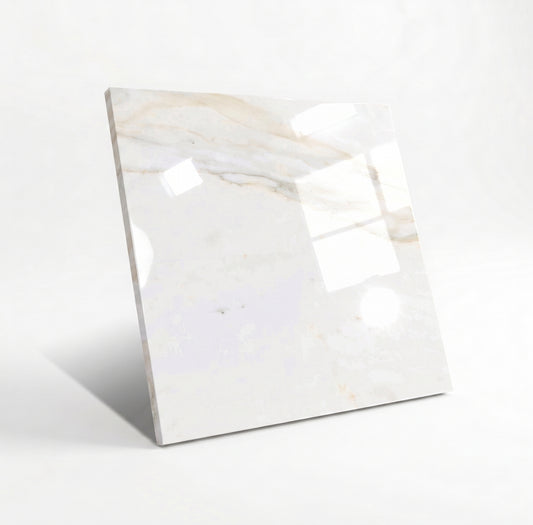 Porcelanato Brillante 79,2X79,2 - Calacata Gold