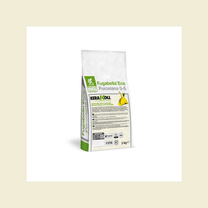 Junta Color para Porcelanato, Cerámica y Mármol Fugabella ECO 0-5 Saco 5 kg