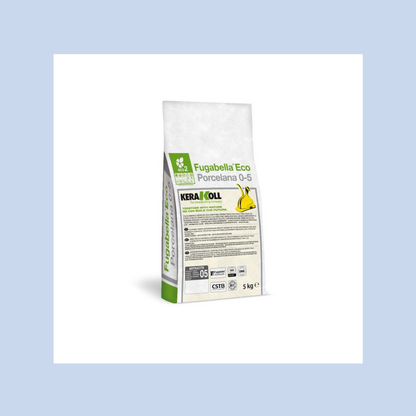 Junta Color para Porcelanato, Cerámica y Mármol Fugabella ECO 0-5 Saco 5 kg