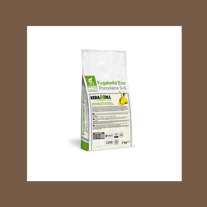 Junta Color para Porcelanato, Cerámica y Mármol Fugabella ECO 0-5 Saco 5 kg