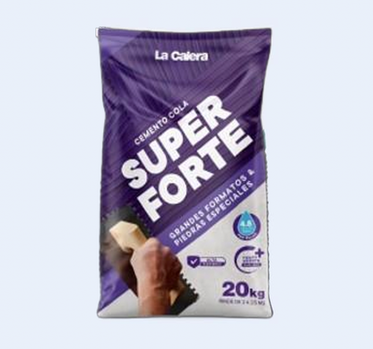 Saco de Cemento Cola Super Forte Grandes Formatos 20Kg