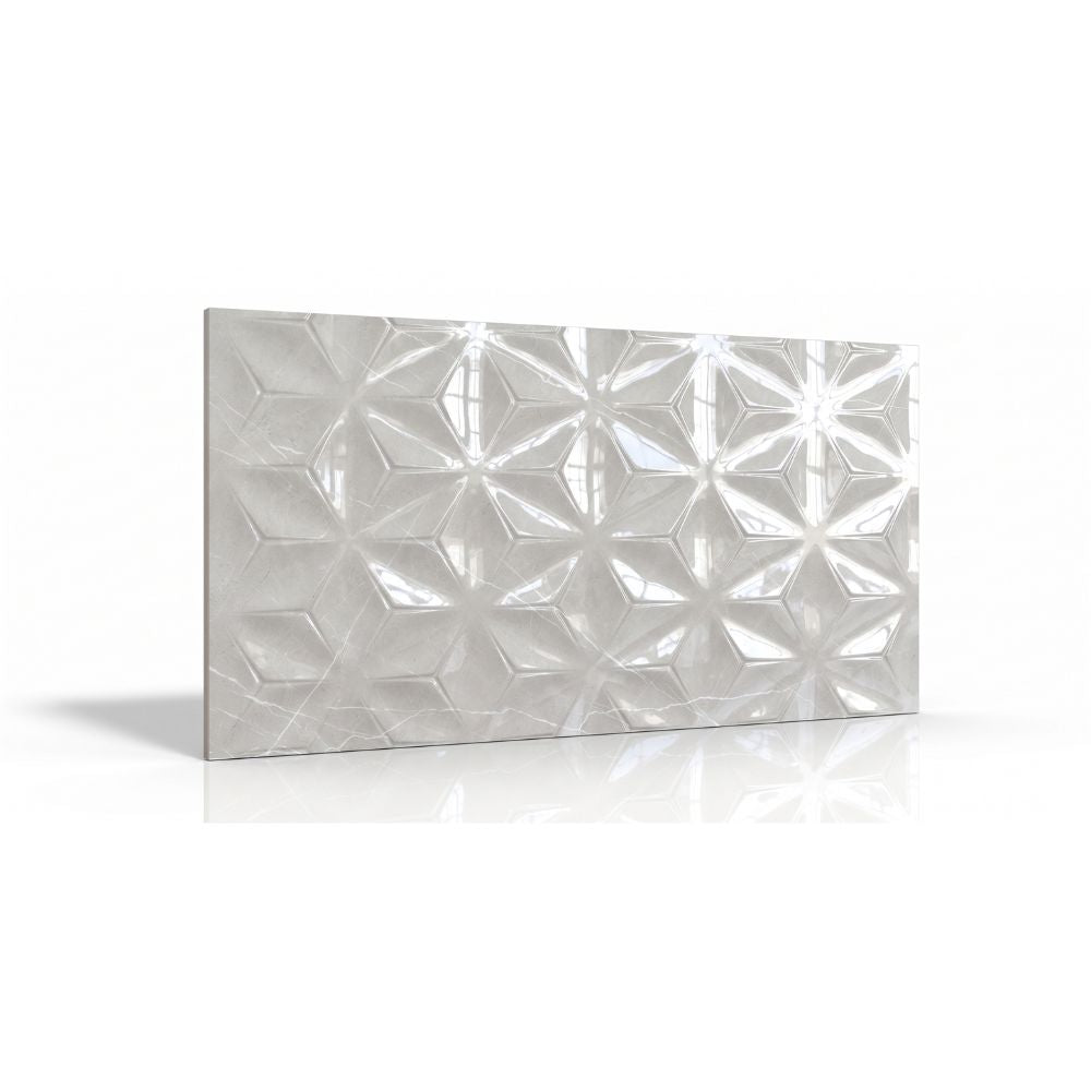 Porcelanato Brillante 3D 30X60 Corn Eternal Pearl
