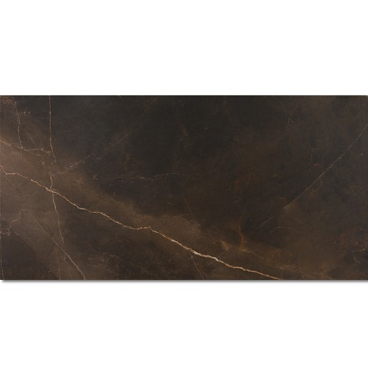 Porcelanato Rectificado 60x120 - XS Emerita Dark Marrón con vetas - Argenta