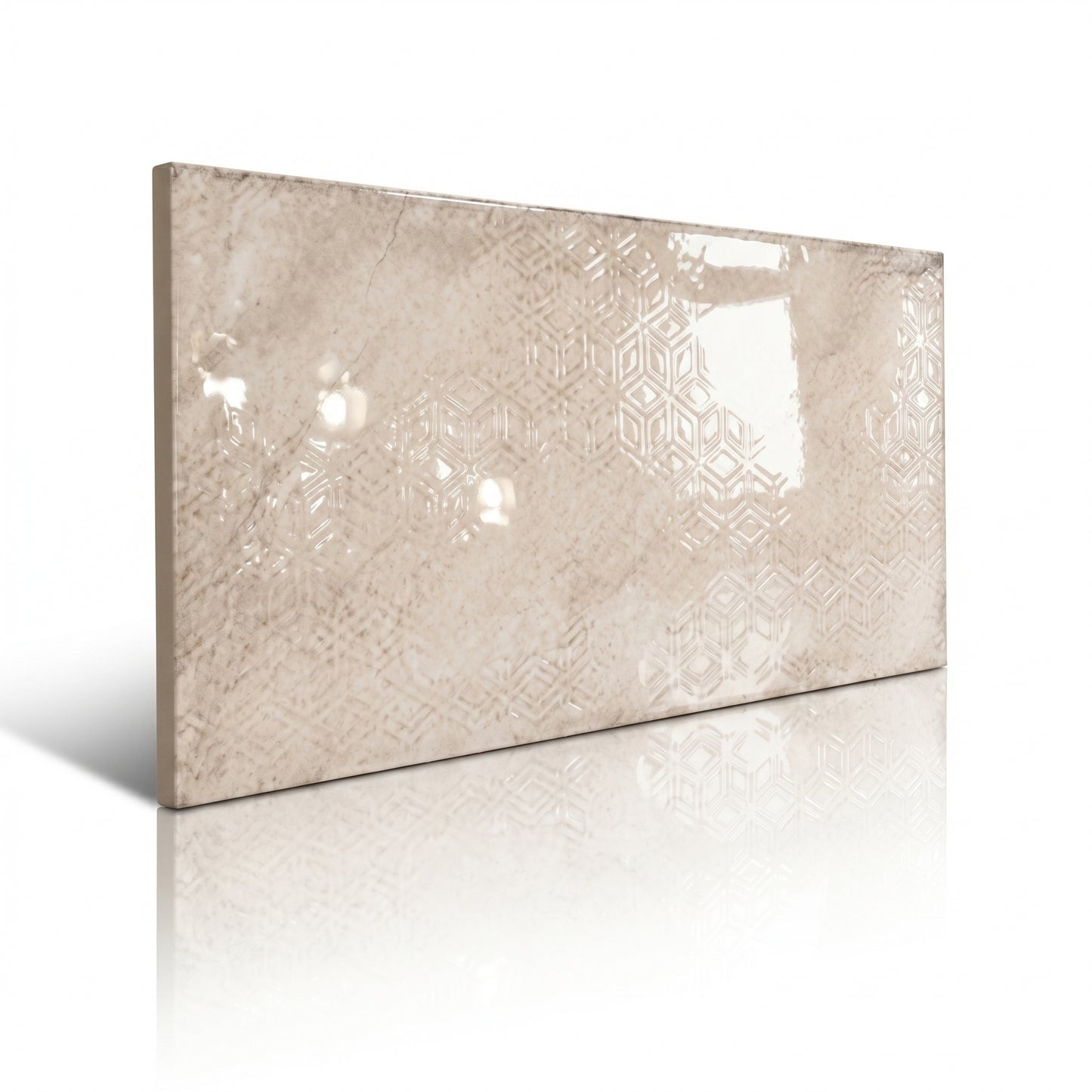 Cerámica Brillante Rectificada, 15X30 - Esenzia Blanco