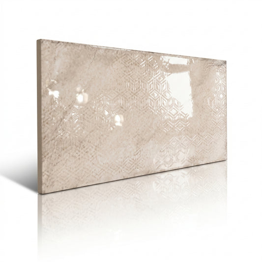 Cerámica Brillante Rectificada, 15X30 - Esenzia Blanco