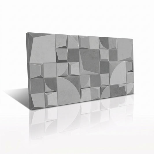 Cerámica Rectificado 3D 30x59 - Magno CM Gris mix - Angelgres