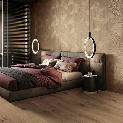 Revestimiento Pasta Blanca Tangram Walnut 31.6x100 (Efecto Madera 3D) - Colorker