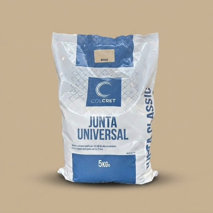 Junta Universal Color Beige Colcret 5 Kg