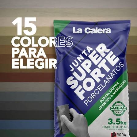 Junta Color Super Forte para Porcelanatos 3.5 Kg