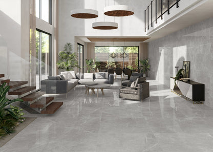 Porcelanato Rectificado Pulido 60x120 - Leto Pearl Polished Perla - Argenta