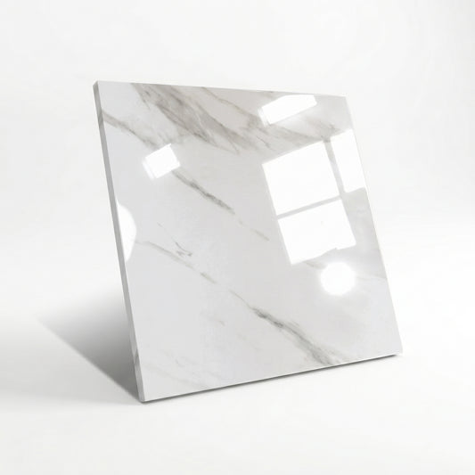 Porcelanato Brillante 60X60 - Montreal Blanco