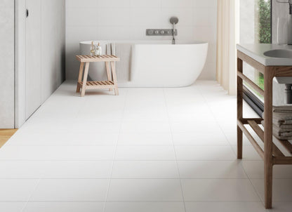 Porcelanato Rectificado Satinado 80x80 - Nova Especial Blanco - Porcelanosa