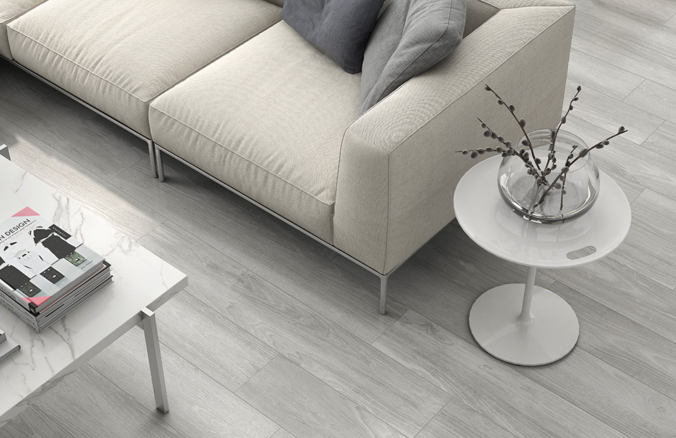 Cerámica Rectificado HD 15x90 - Naturale Gray Gris