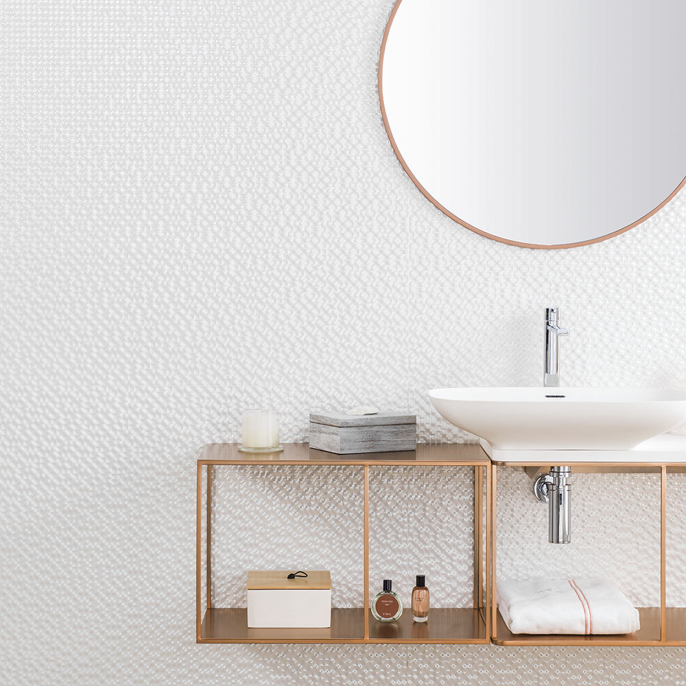 Revestimiento 3D 33,3x100 - Pearls White Blanco - Venis