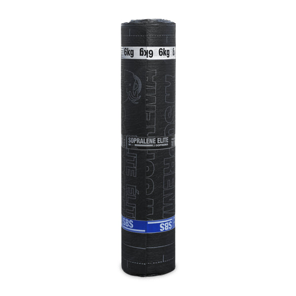 Membrana Asfáltica Autoprotegida con Gránulo Cerámico SOPRALENE ELITE FP 6 KG GR Rollo 7 m²