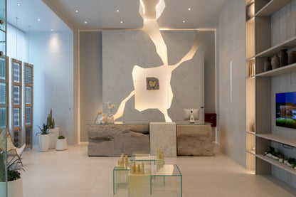 Porcelanato Natural 80x80 - Urban Pearl Beige claro - Vite