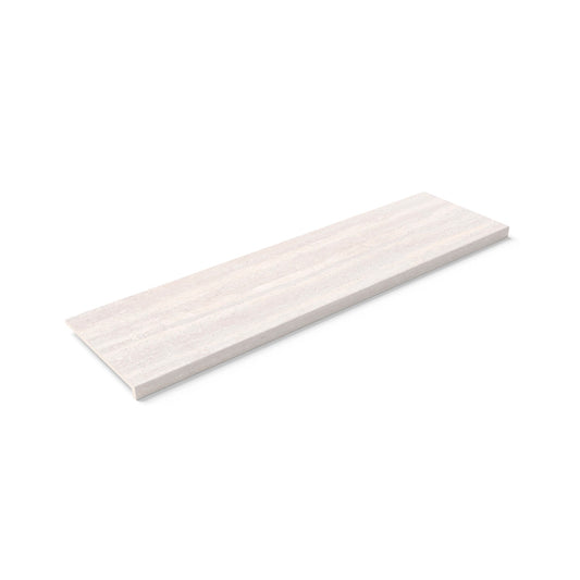 Peldaño Travertino Veincut Aurora 120x33