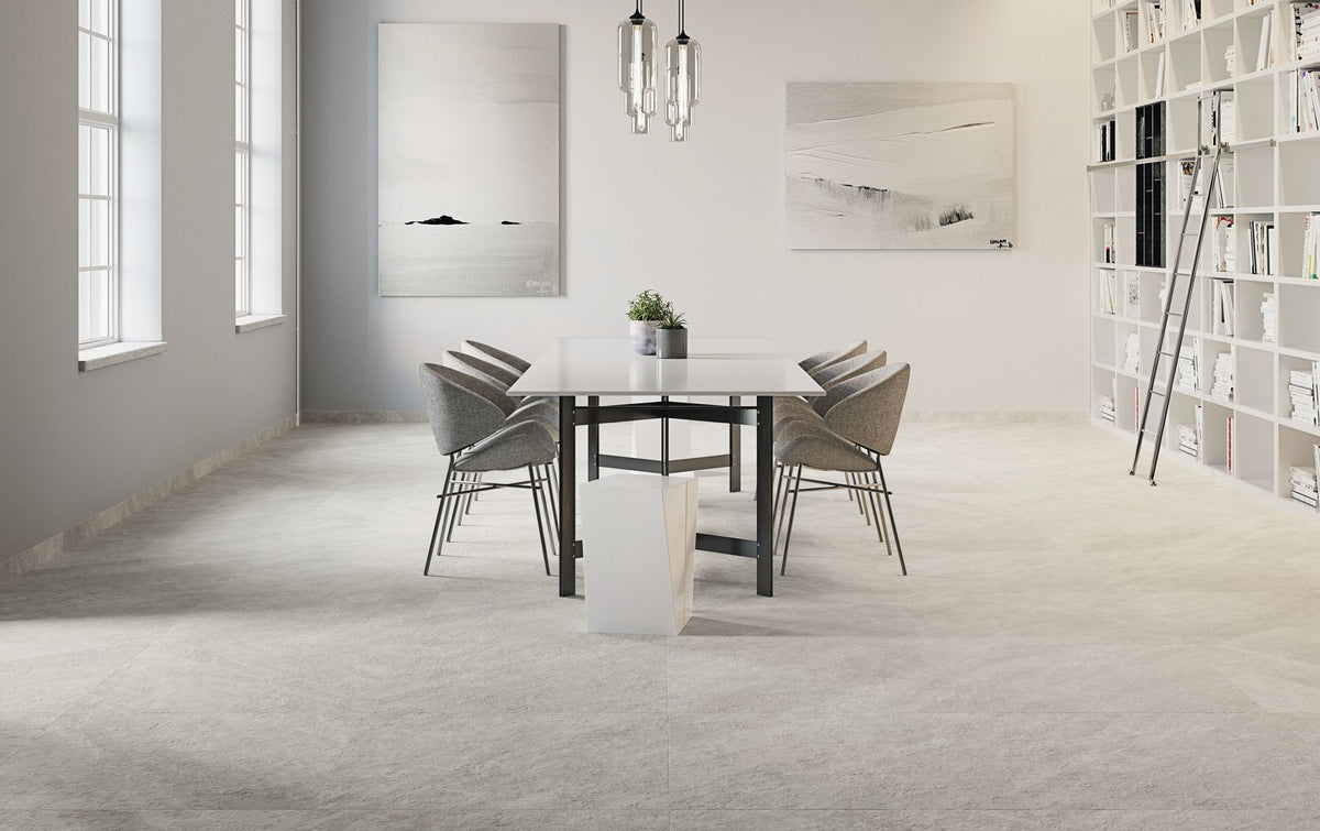 Porcelanato Rectificado Natural 80x80 - Balmoral Moon - Baldocer