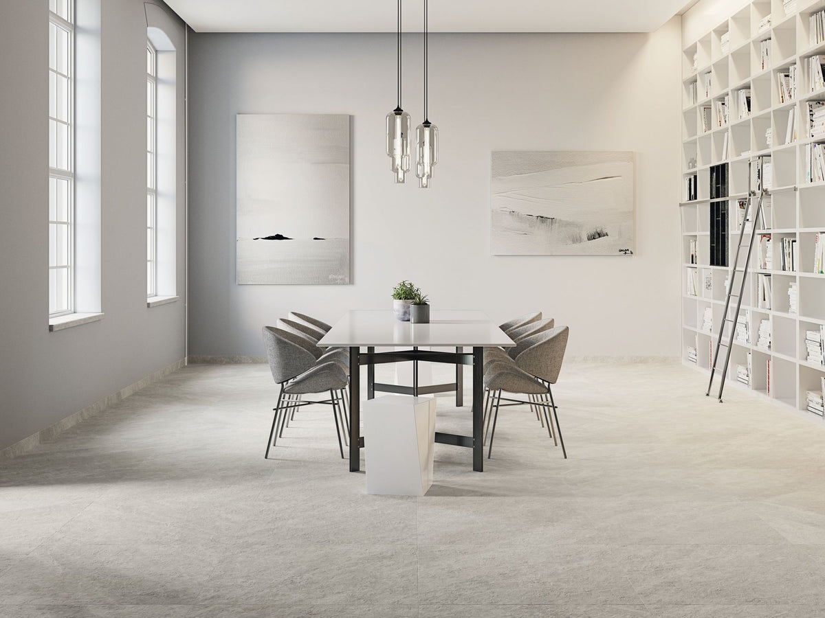 Porcelanato Rectificado Natural 80x80 - Balmoral Moon - Baldocer