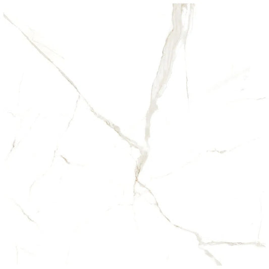 Porcelanato Pulido Brillante 120x120 - Calacatta Calacatta blanco