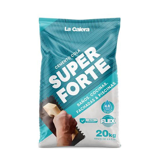 Saco de Cemento Cola Super Forte Piscinas 20Kg