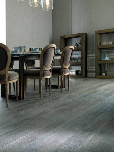 Porcelanato 14,3x90 - Oxford Antracita Antracita - Porcelanosa