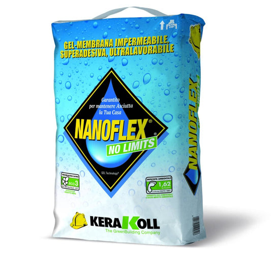 Saco de Impermeabilizante Nanoflex Sin Límites 20Kg