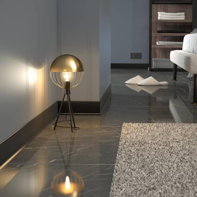 Novorodapie L Alu. 100x2500 Negro mate-90