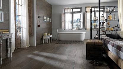 Porcelanato 14,3x90 - Oxford Antracita Antracita - Porcelanosa
