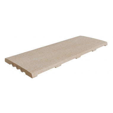 Rejilla cerámica de Drenaje Invisible Compact Serena Ocra 24.5x62.6 cm