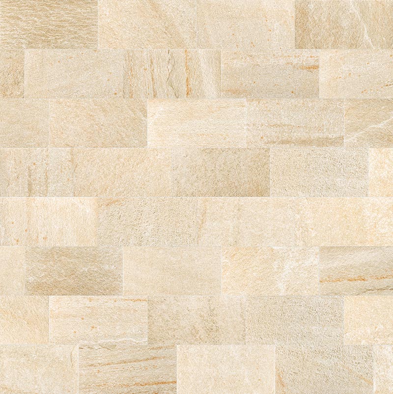 Rejilla cerámica de Drenaje Invisible Compact Serena Ocra 24.5x62.6 cm