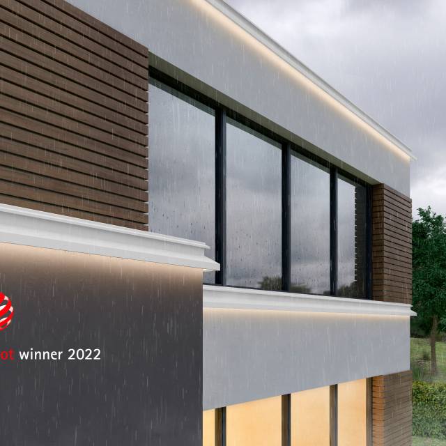 Novovierteaguas SP Alu. 62x2500 Gris claro-156