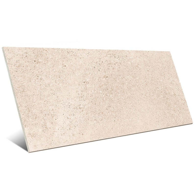 Stromboli Cream Gres Porcelánico 37,5x75 cm Piso Anti-deslizante Para Exteriores y Piscinas